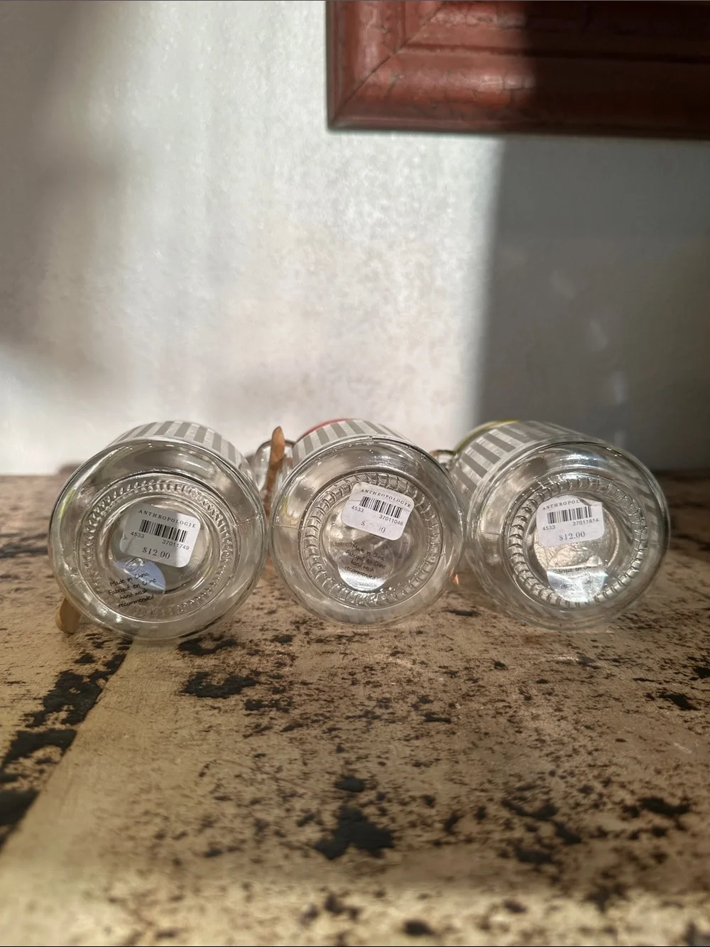 Anthropologie “Cupboard Canisters” - Set of 3